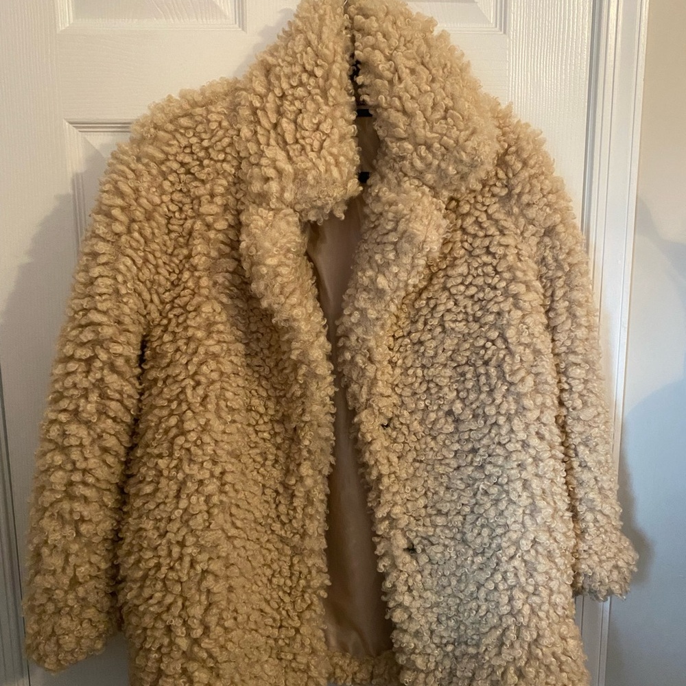 Knox Rose Cream Teddy Jacket
